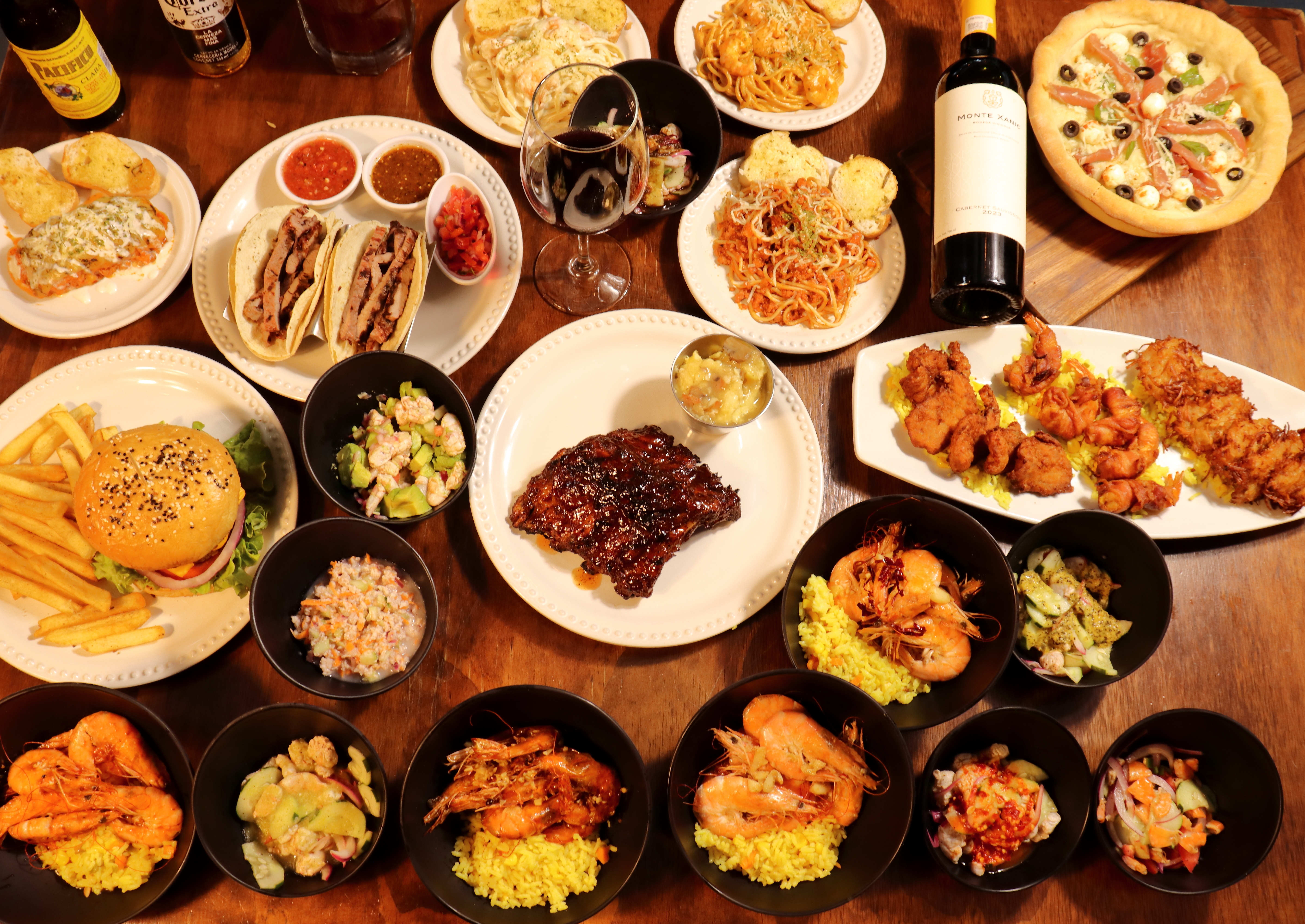 Buffet diario Maya Bay